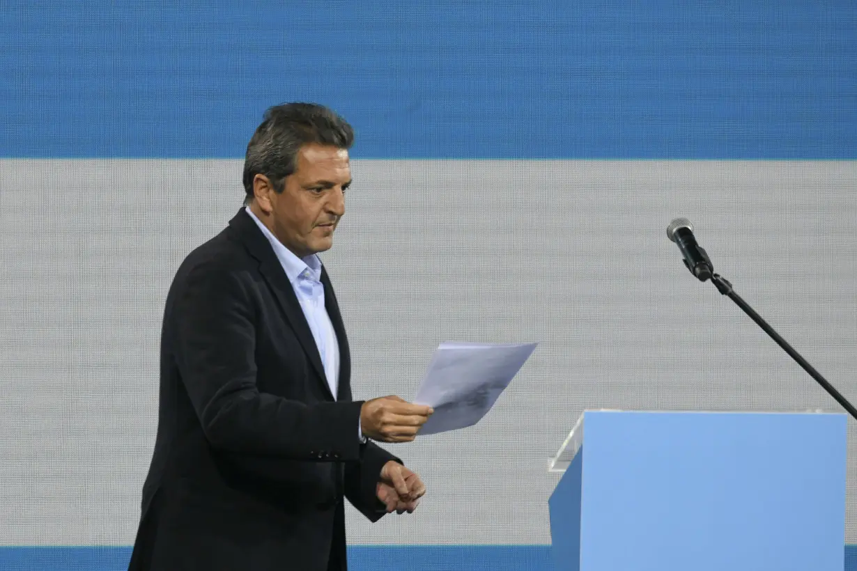 APTOPIX Argentina Elections