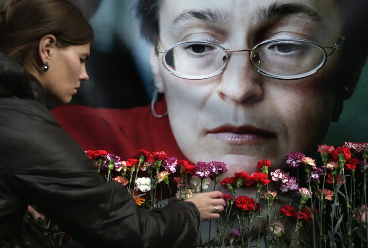 Russia Politkovskaya Pardon