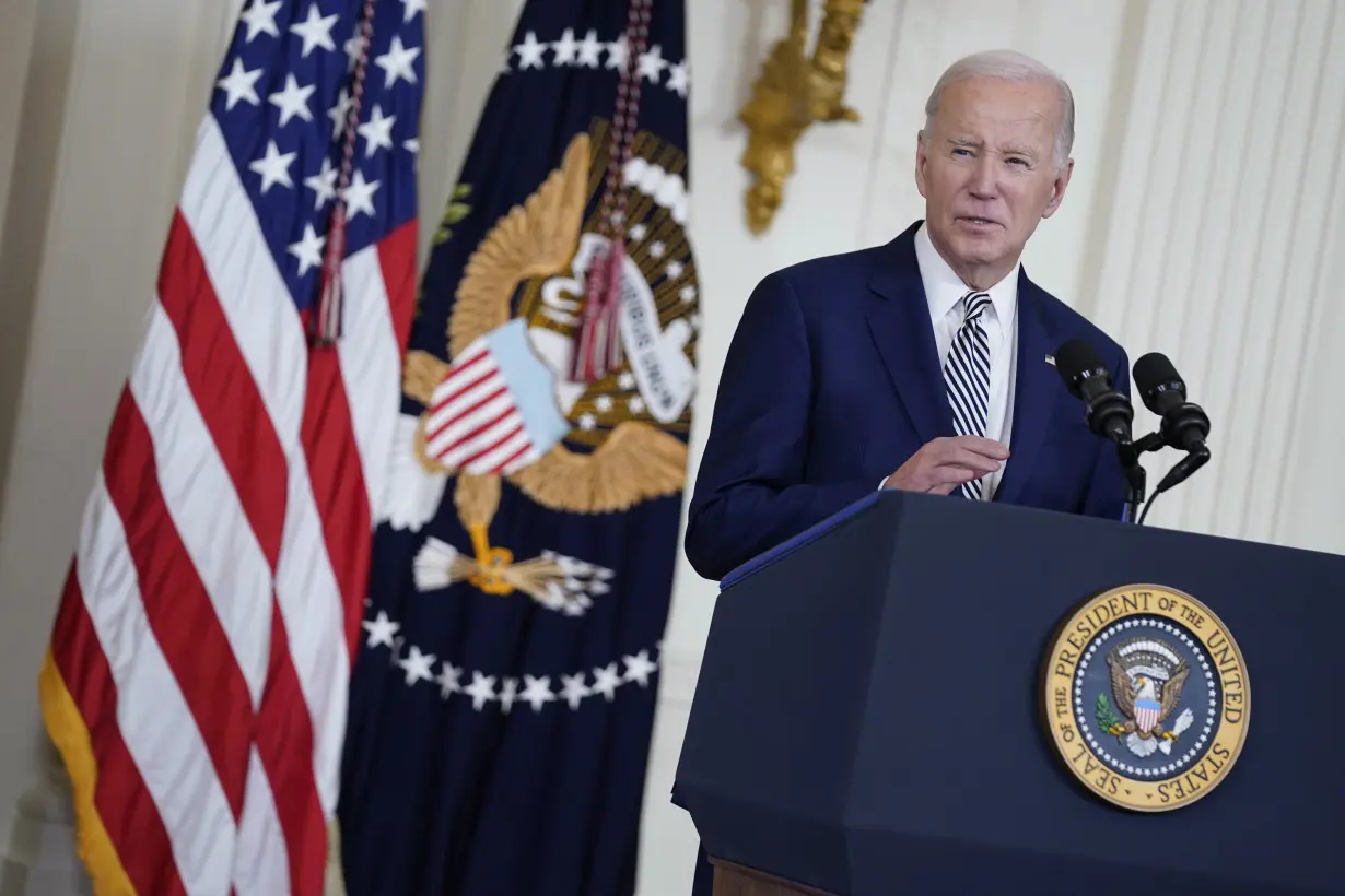 Biden touts investment in rural areas in Minnesota, the home state of his primary challenger