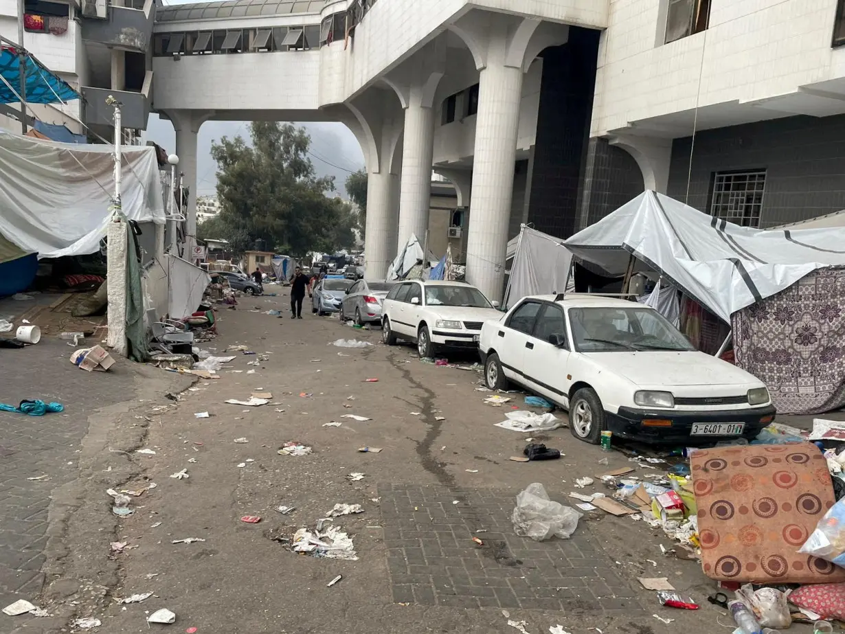 Scenes from Al Shifa hospital amid Israel's ground operation in Gaza City