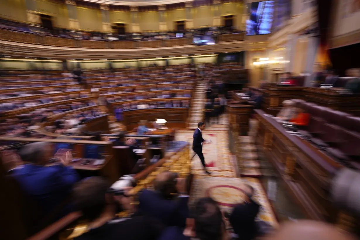 APTOPIX Spain Politics