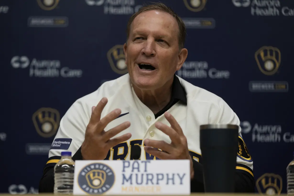 Milwaukee Brewers' Pat Murphy grateful for opportunity to return to managing