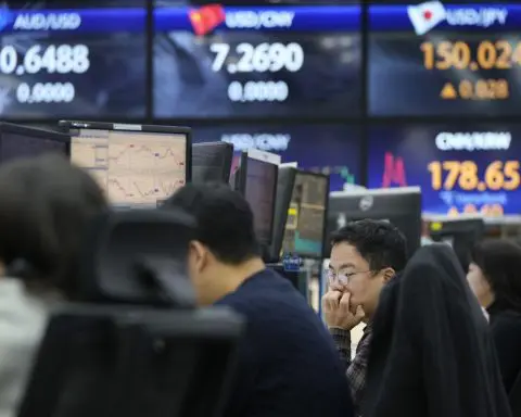 Stock market today: Asian shares are mostly lower after quiet session on Wall Street