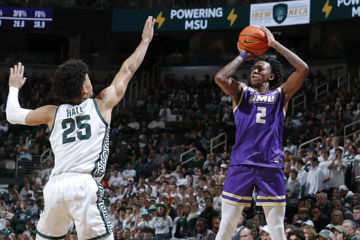 James Madison Michigan St Basketball