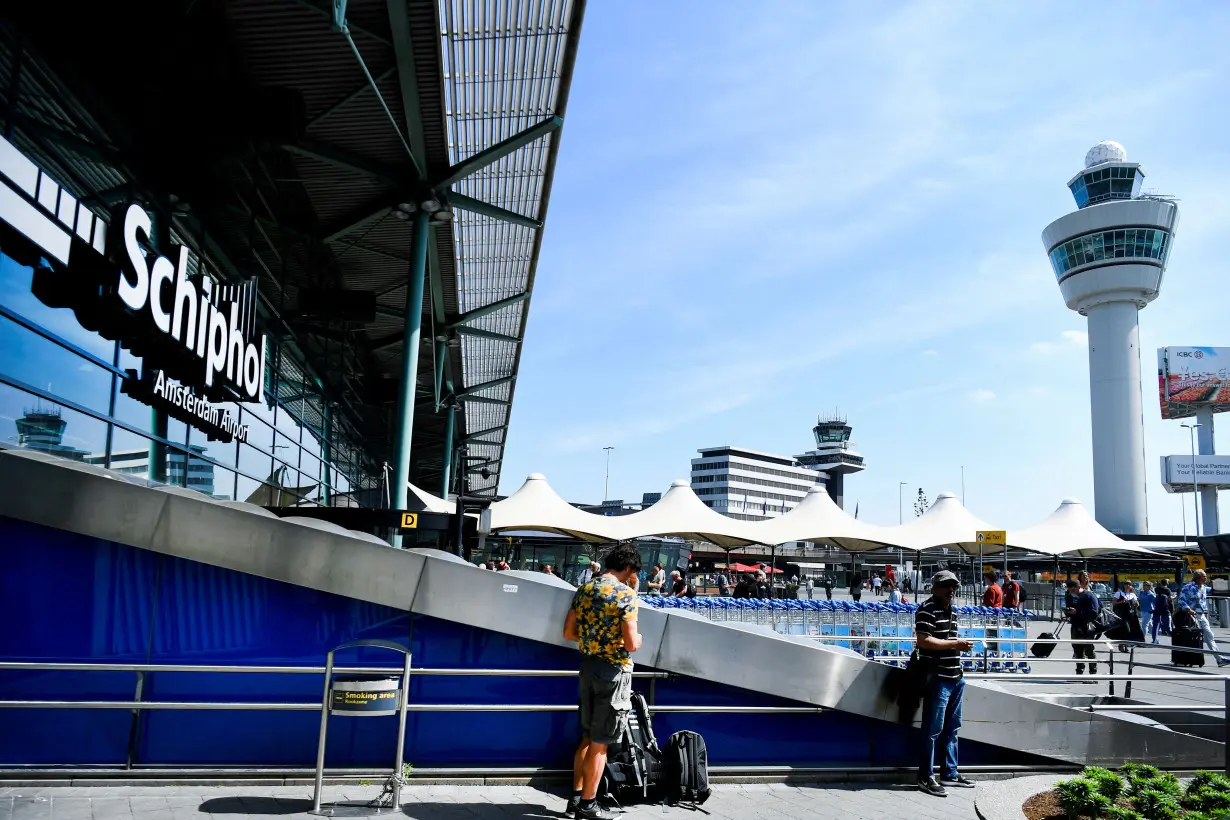 FILE PHOTO: A general view of Schiphol Airport in Amsterdam