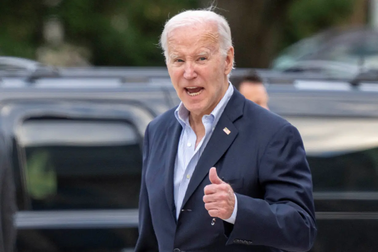 FILE PHOTO: U.S. President Joe Biden departs Mass at St. Edmond's Catholic Church in Rehoboth Beach