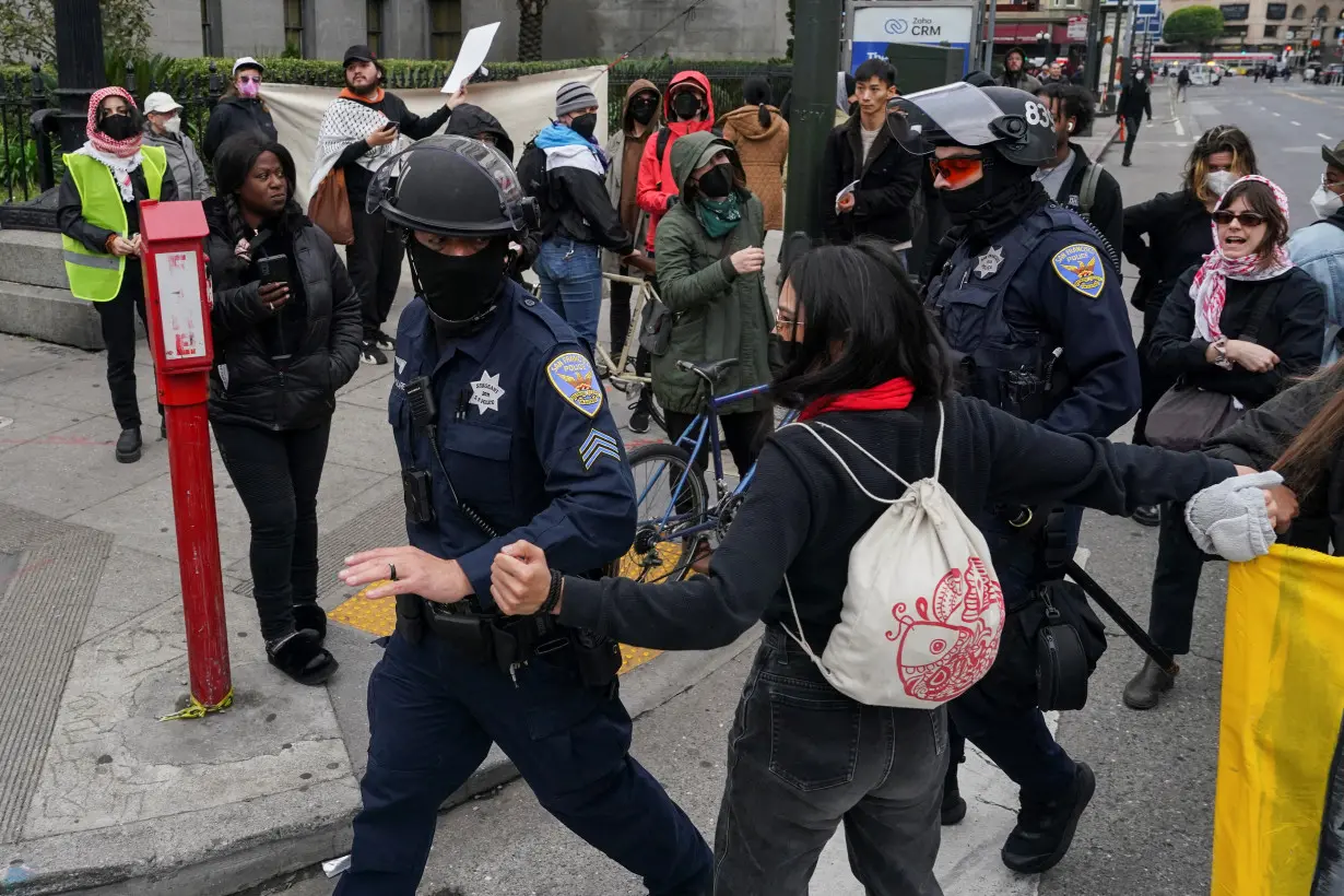 APEC Protesters Turn Out Early On Xi Jinping-Joe Biden Meeting Day ...