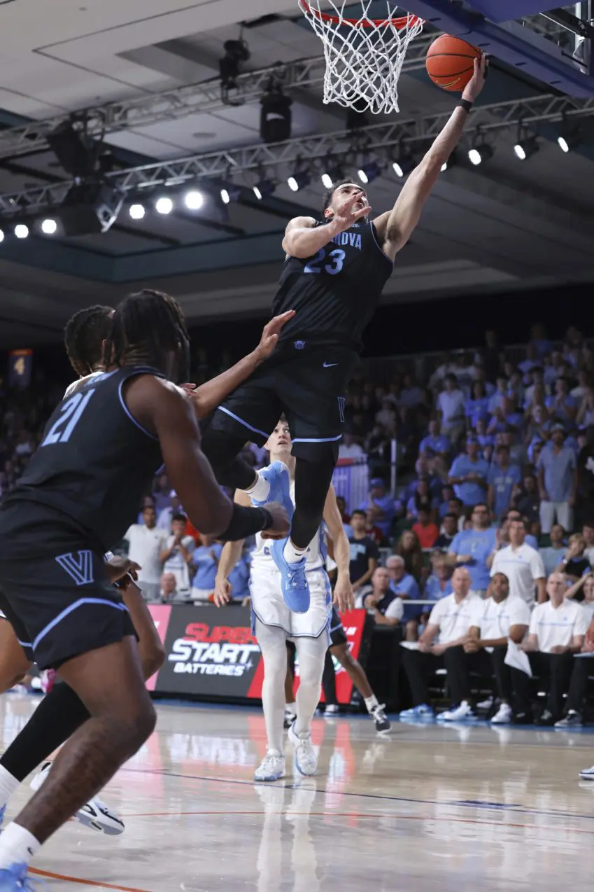 Villanova beats No. 14 North Carolina 83-81 in OT, advances to title game at Battle 4 Atlantis