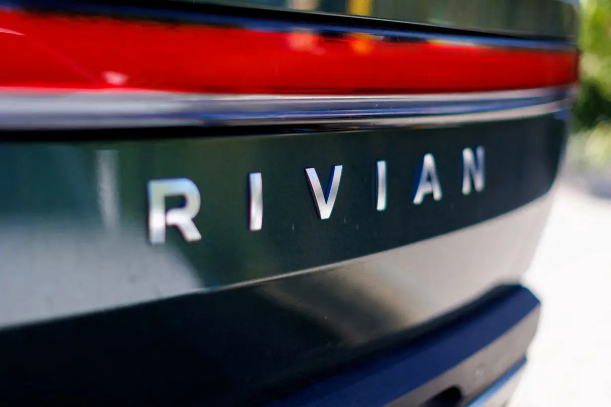 FILE PHOTO: Rivian Automotive Inc facility in California