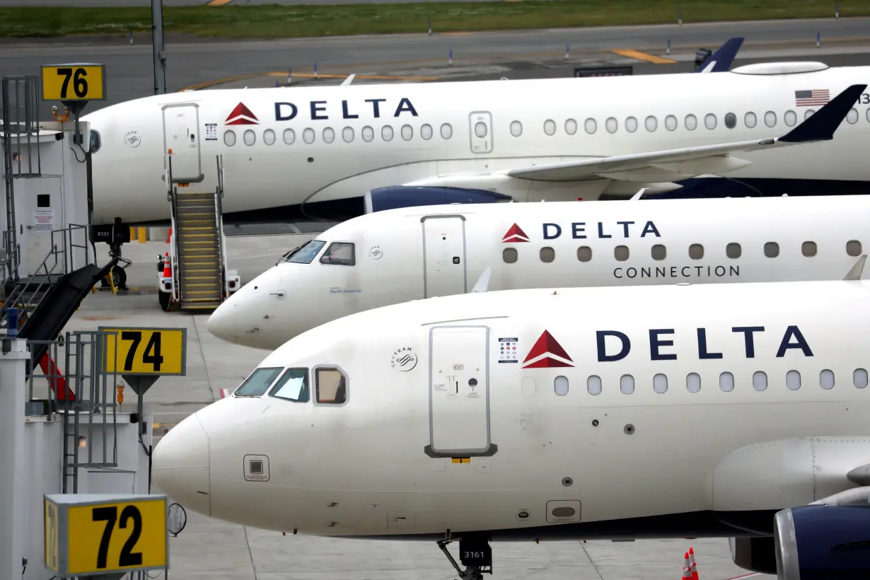 FILE PHOTO: New Delta Airlines Terminal C at LaGuardia Airport is completed in New York