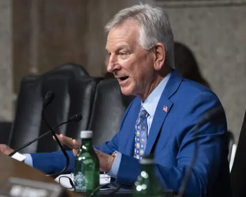 Senate confirms three military officers as Sen. Tuberville holds up hundreds more