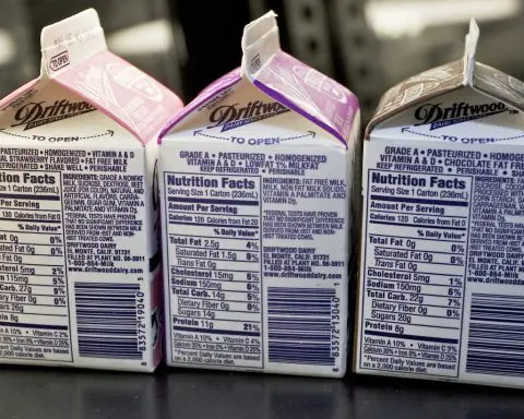 Milk carton shortage hits school lunchrooms in New York, California and other states, USDA says