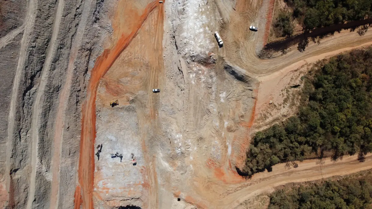 FILE PHOTO: Sigma Lithium Corp SGML.V production at the Grota do Cirilo mine in Itinga, in Minas Gerais state