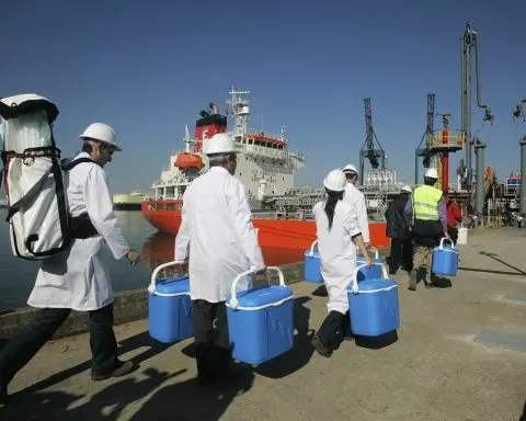 Barcelona may need water shipped in during a record drought in northeast Spain, authorities say