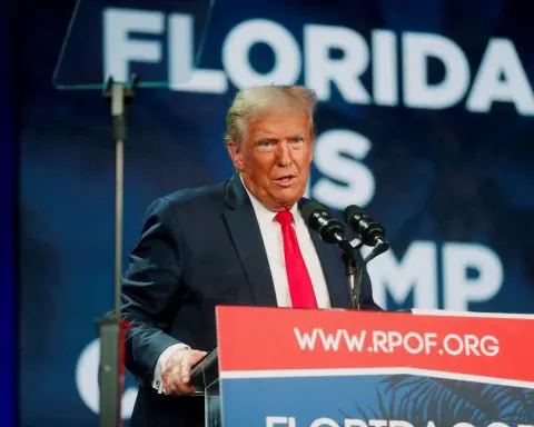 Trump targets 2024 Hispanic vote as rivals gather for Miami debate