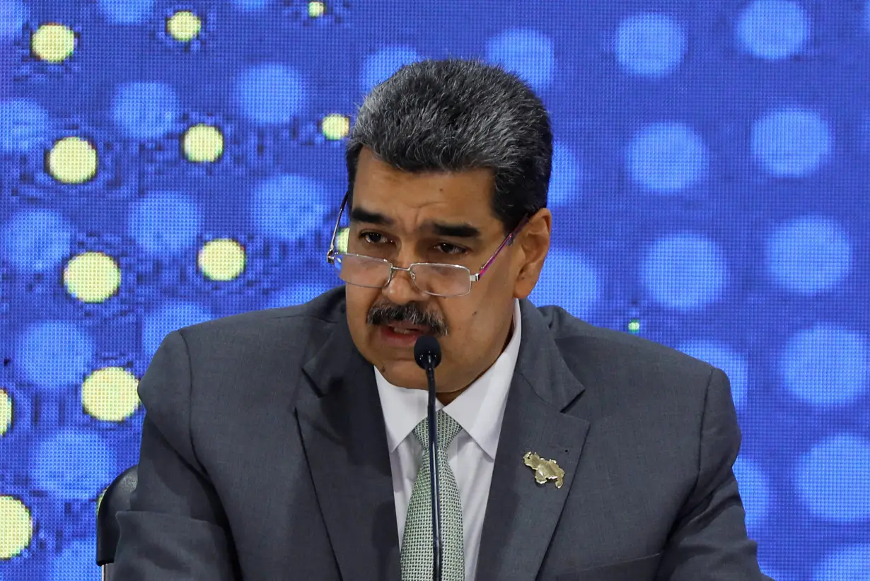 Venezuelan President Nicolas Maduro attends an event at the National Electoral Council, in Caracas