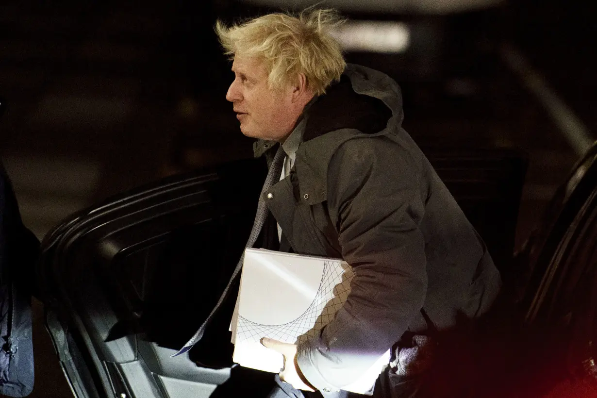 Former UK Prime Minister Boris Johnson admits to making mistakes but defends COVID record at inquiry