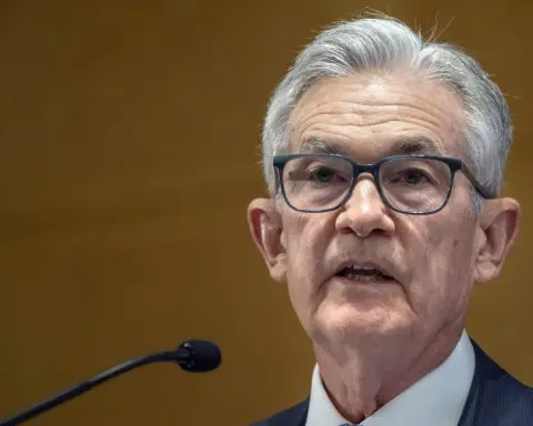 Fed's Powell notes inflation is easing but downplays discussion of interest rate cuts