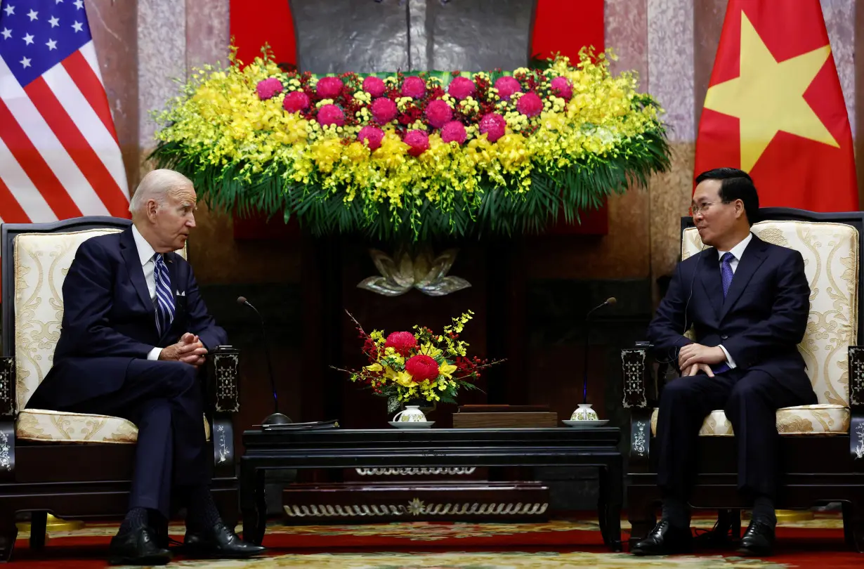 U.S. President Biden visits Vietnam