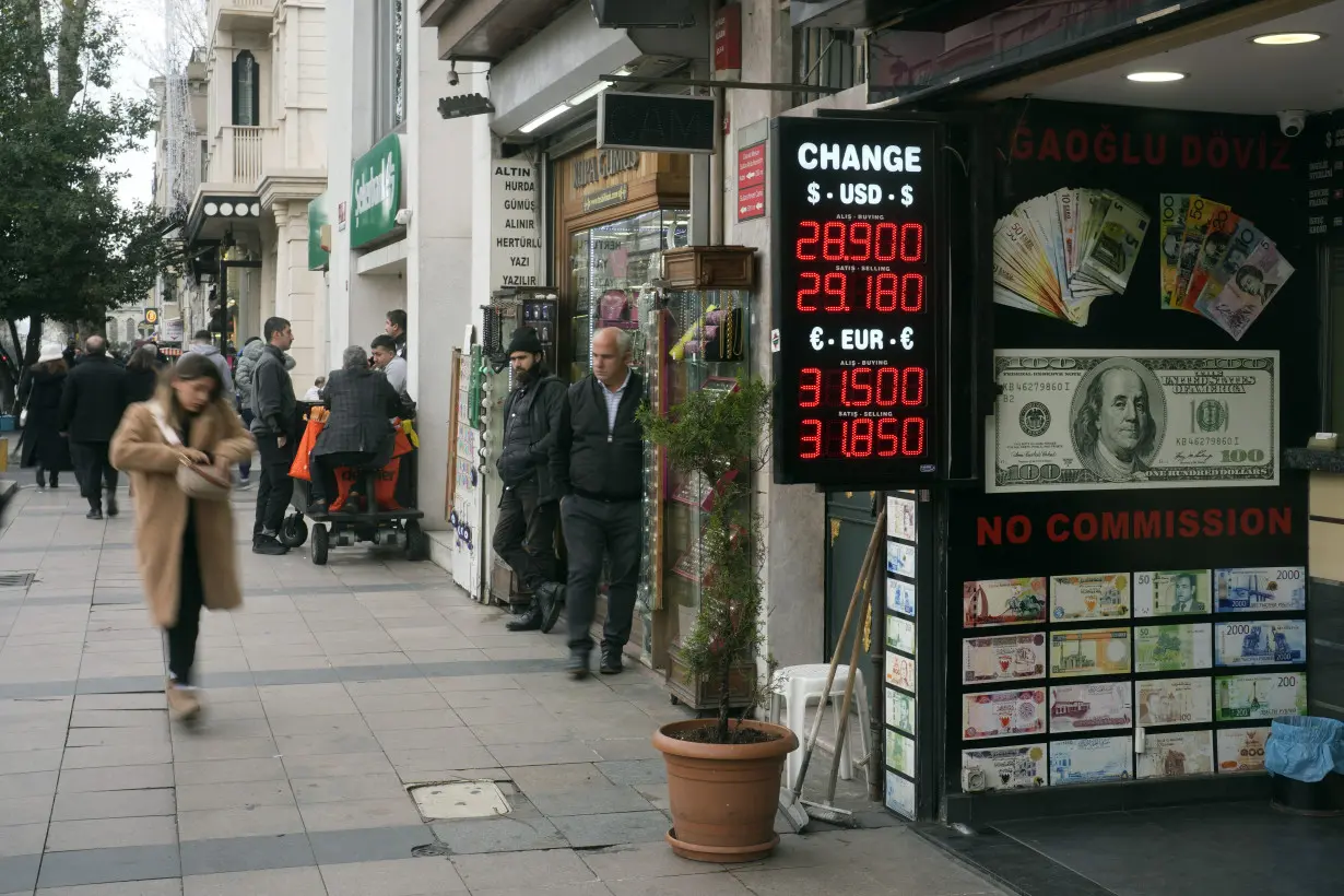 Turkish central bank raises interest rate to 42.5% to combat high inflation