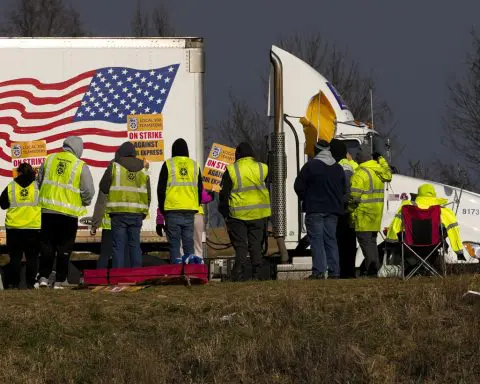 Unionized DHL Express workers strike at critical Cincinnati air cargo hub