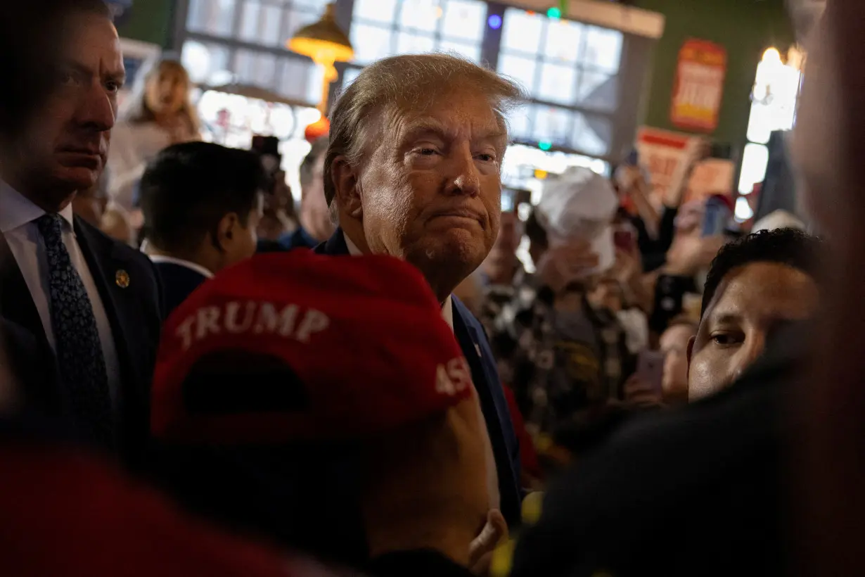 FILE PHOTO: Former U.S. President and Republican presidential candidate Donald Trump attends a 