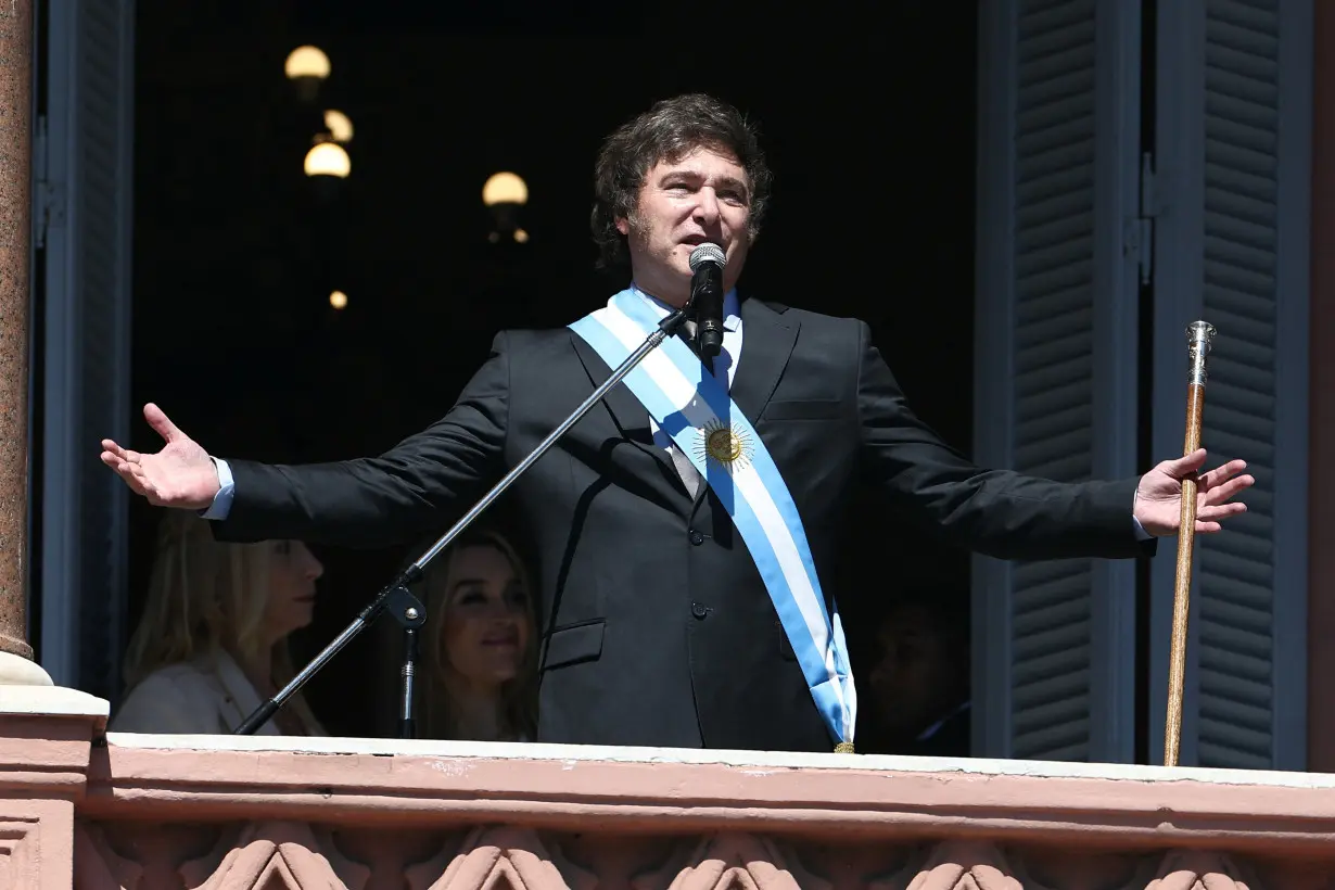 Inauguration of Argentina's President Javier Milei in Buenos Aires