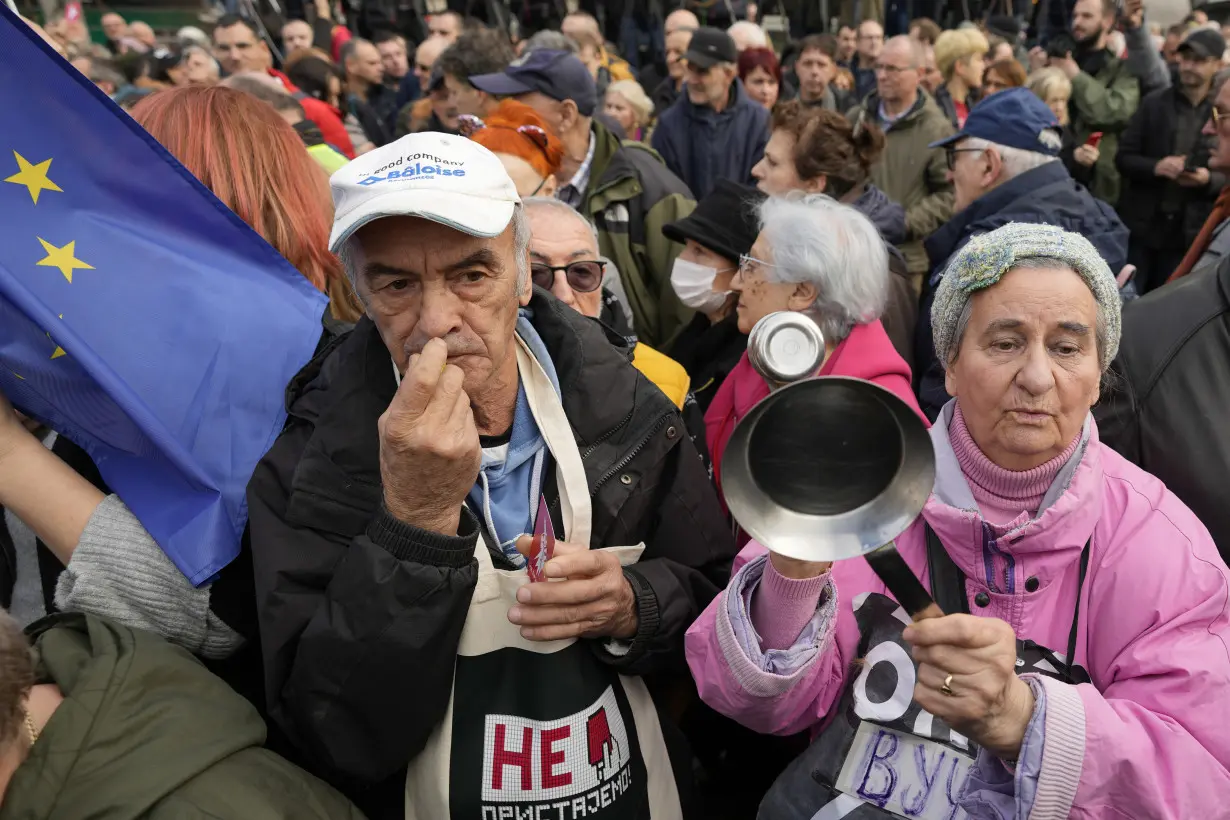 Serbia Election Protest