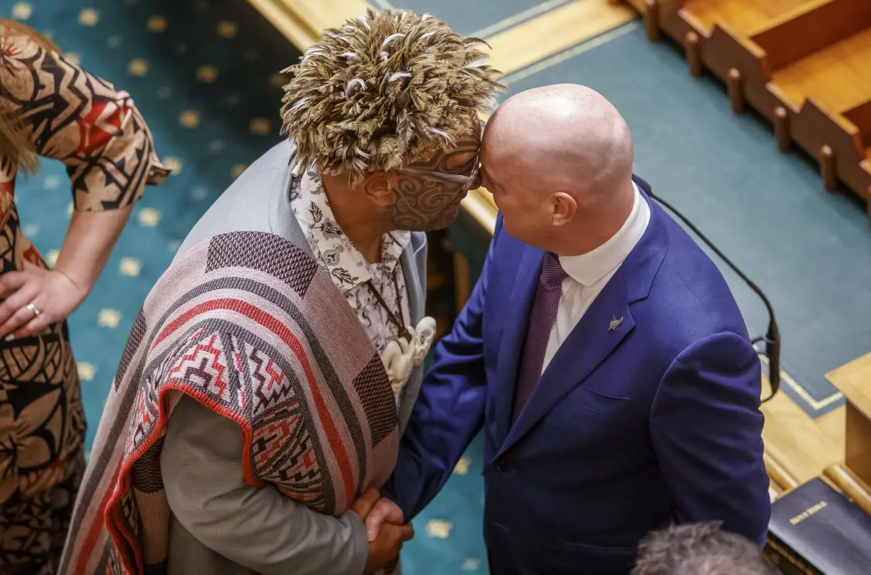 Thousands protest Indigenous policies of New Zealand government as lawmakers are sworn in