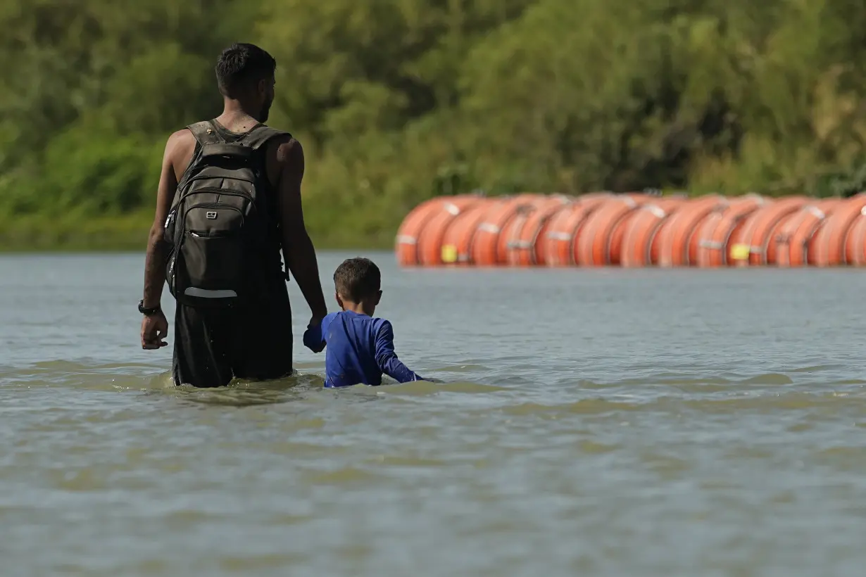 Immigration Floating Barrier