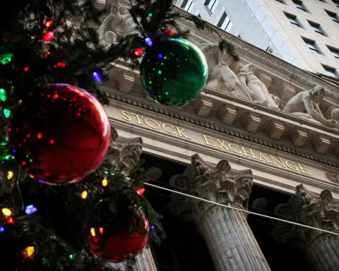 Wall Street awaits 'Santa Rally' with US stocks near records