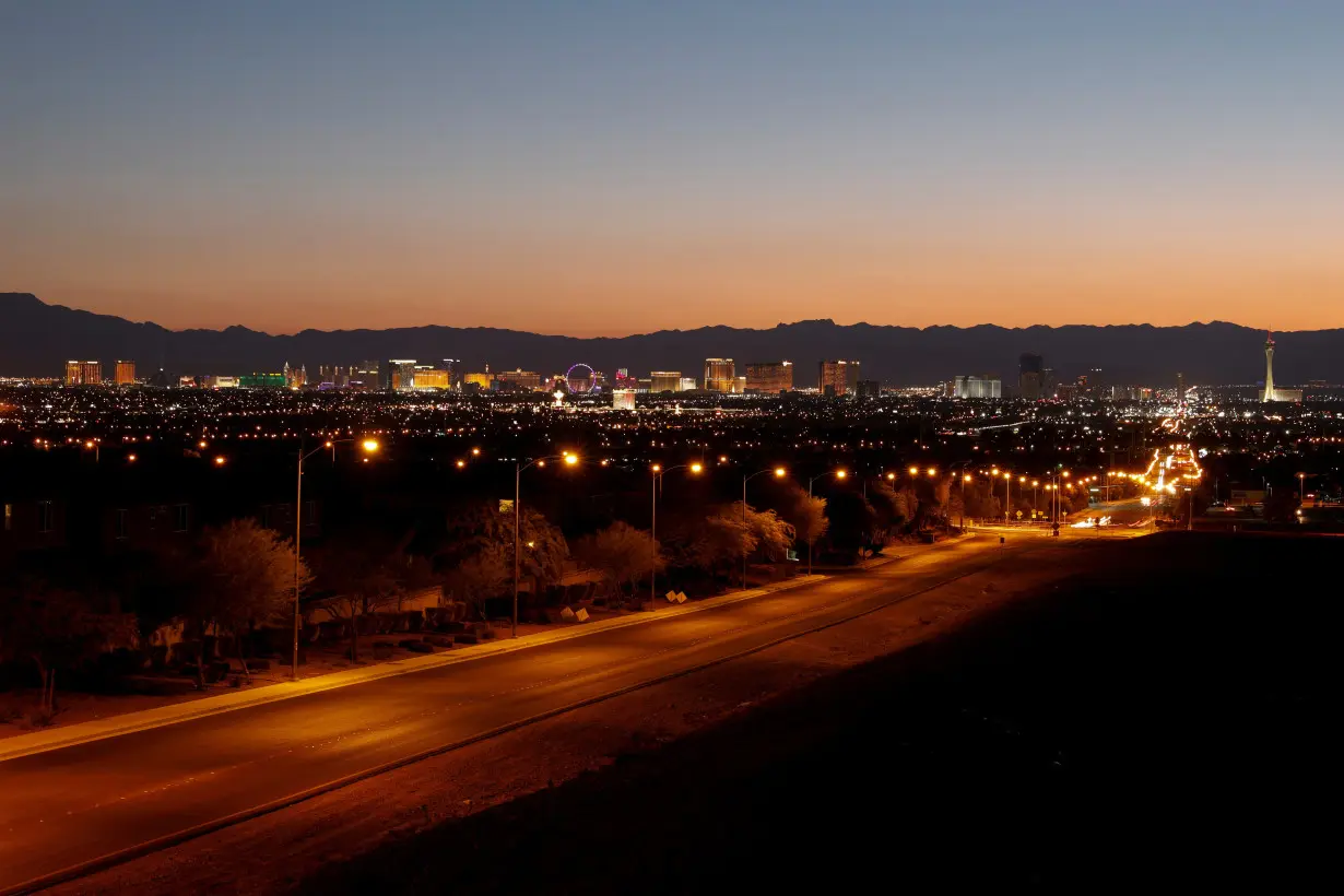 FILE PHOTO: A general view of Las Vegas