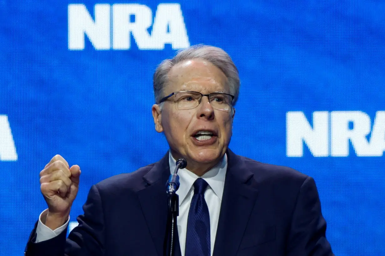 FILE PHOTO: The National Rifle Association (NRA) annual meeting is held in Indianapolis