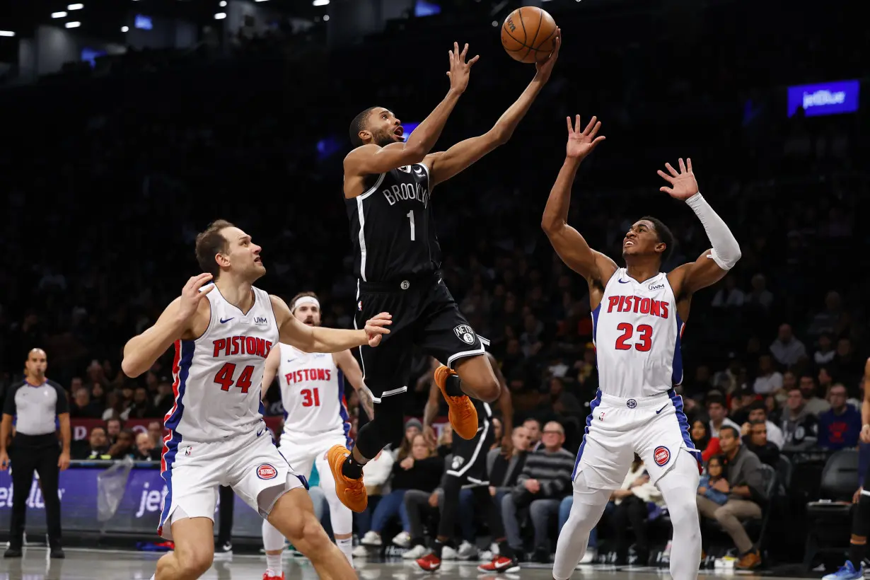 Pistons Nets Basketball