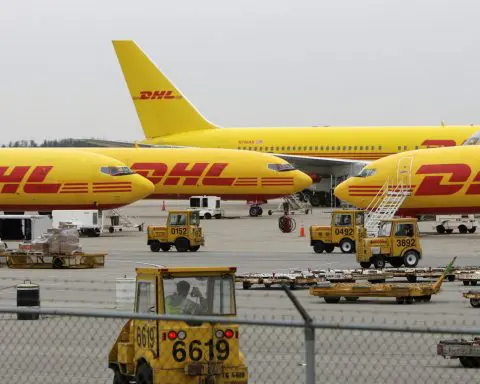 DHL Express U.S. air hub workers strike during holiday rush