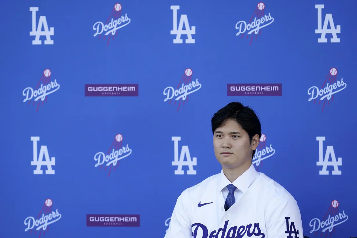 Dodgers Ohtani Baseball