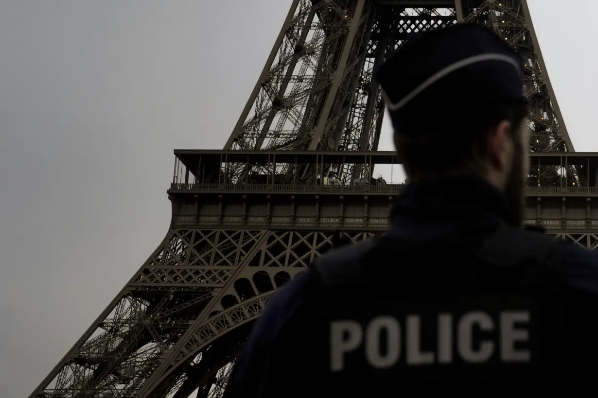 French police address fear factor ahead of the Olympic Games after a deadly attack near Eiffel Tower