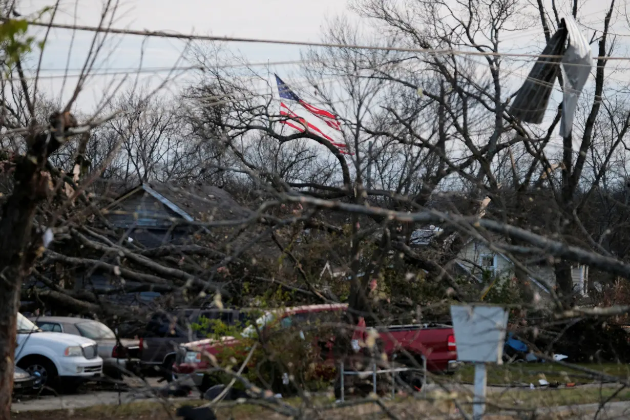 Tornado activity damages homes and buildings in Tennessee