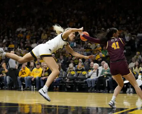 Caitlin Clark's triple-double leads No. 4 Iowa over Loyola Chicago 98-69