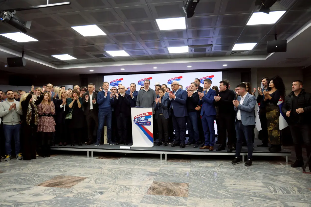 FILE PHOTO: Serbia holds snap parliamentary, local elections