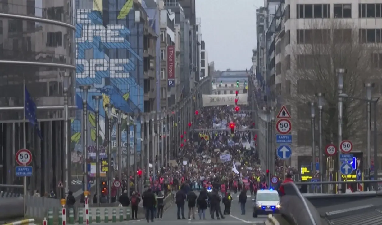 Belgium Climate Change Protest