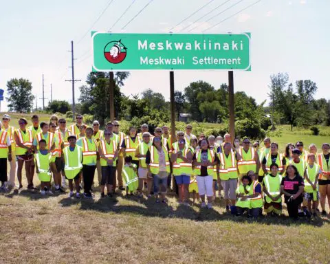 Native American translations are being added to more US road signs to promote language and awareness