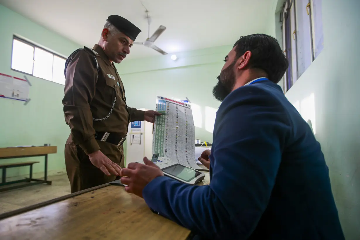 Voter apathy and concerns about violence mark Iraq's first provincial elections in a decade