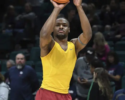 USC's Bronny James returns to full-contact practice for 1st time since cardiac arrest