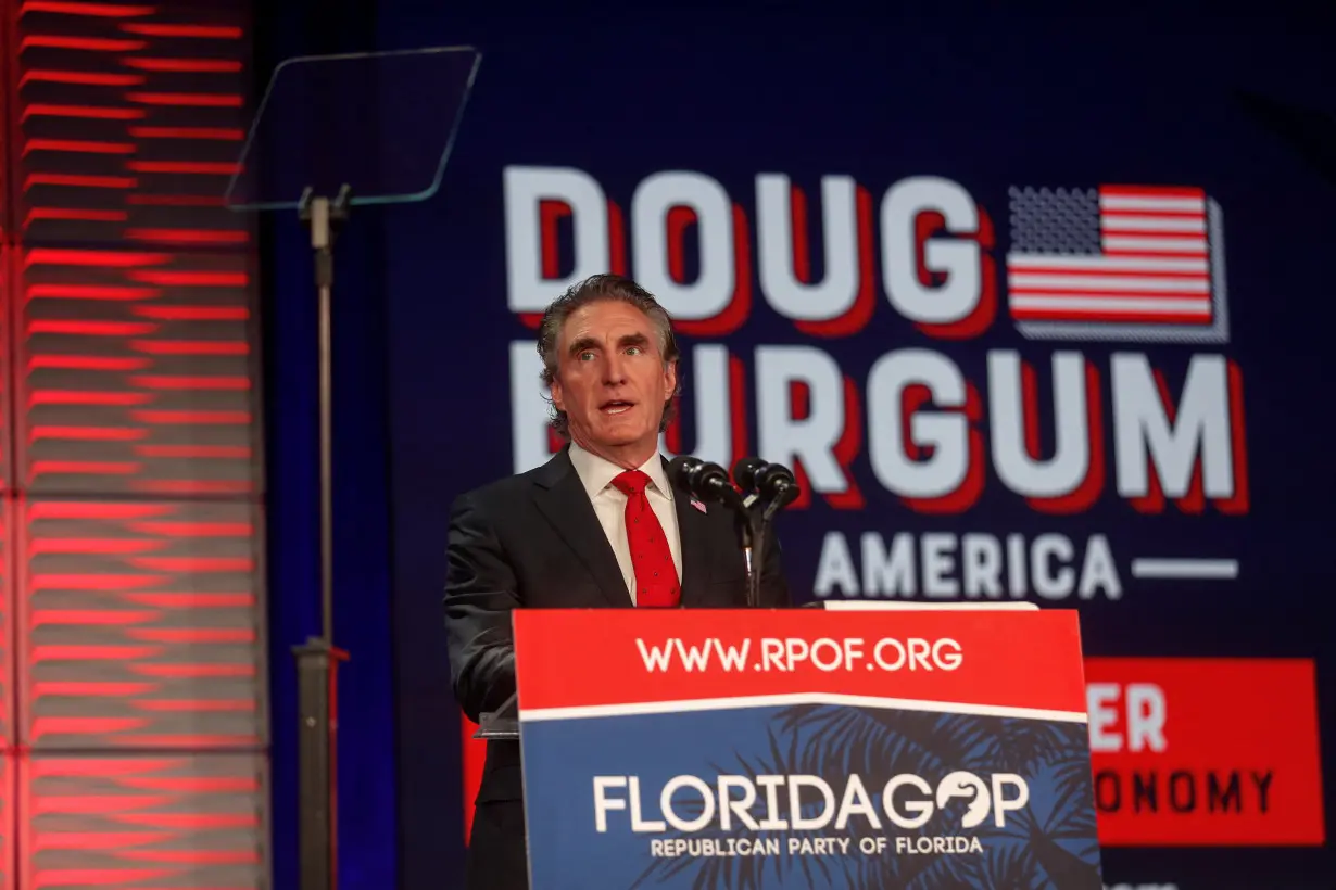 Republican presidential candidates speak during Florida Freedom Summit in Kissimmee