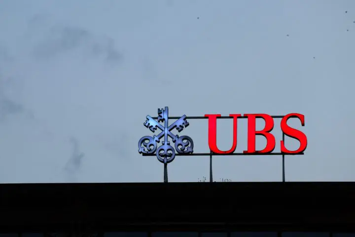 Swiss bank UBS news conference in Zurich