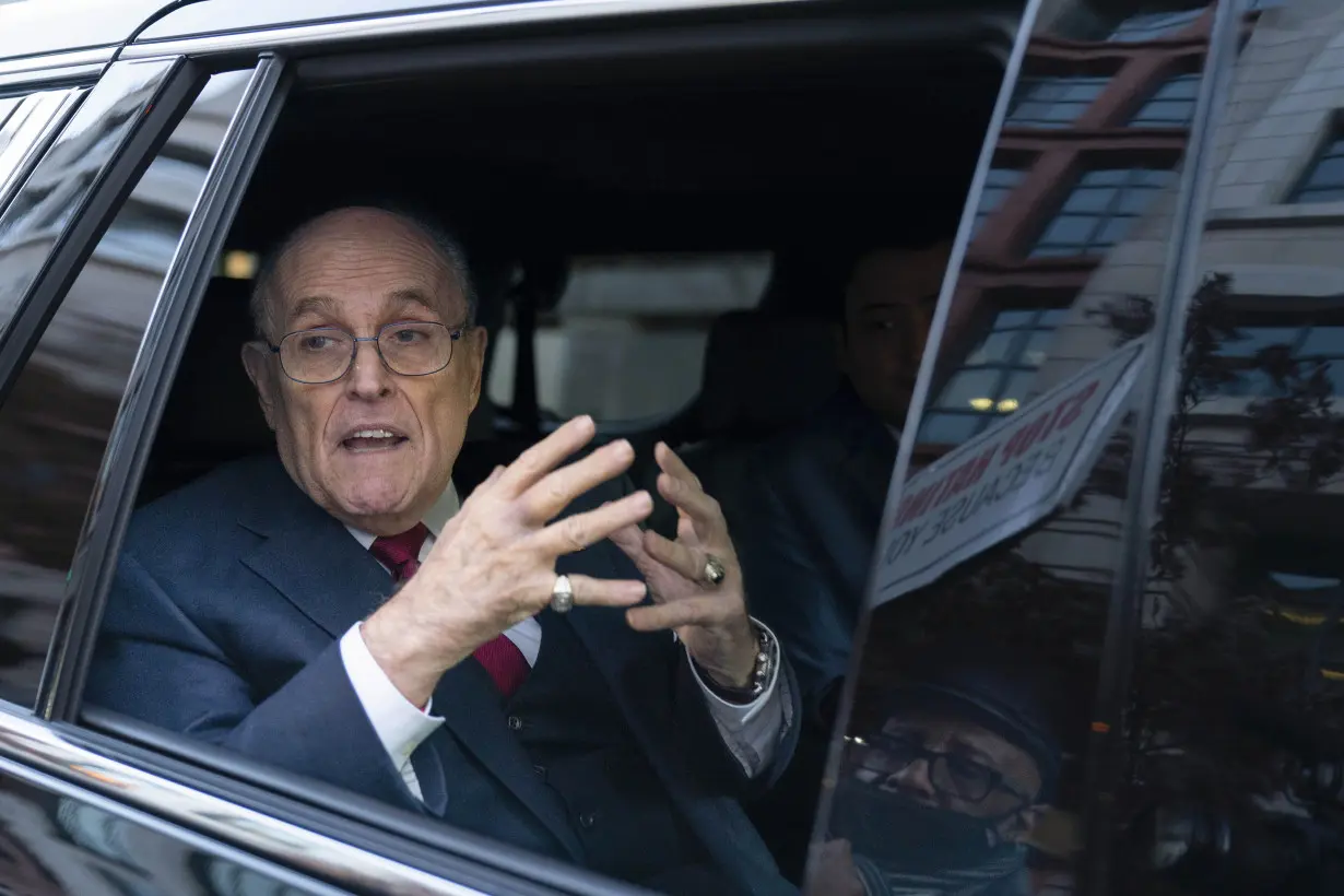 APTOPIX Giuliani Election Trial
