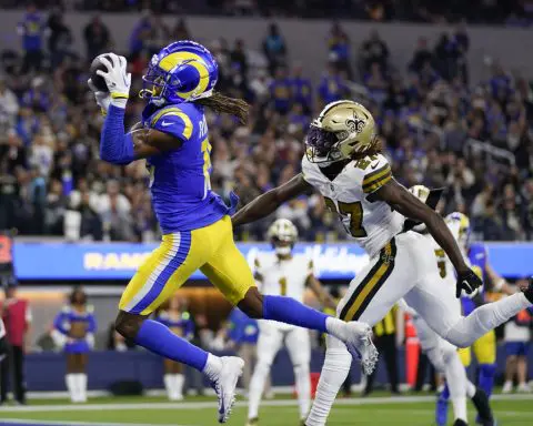 Matthew Stafford's Rams start strong, hold off Saints 30-22 to surge forward in NFC playoff race