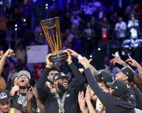 Anthony Davis leads Lakers to NBA In-Season Tournament title, 123-109 over Pacers