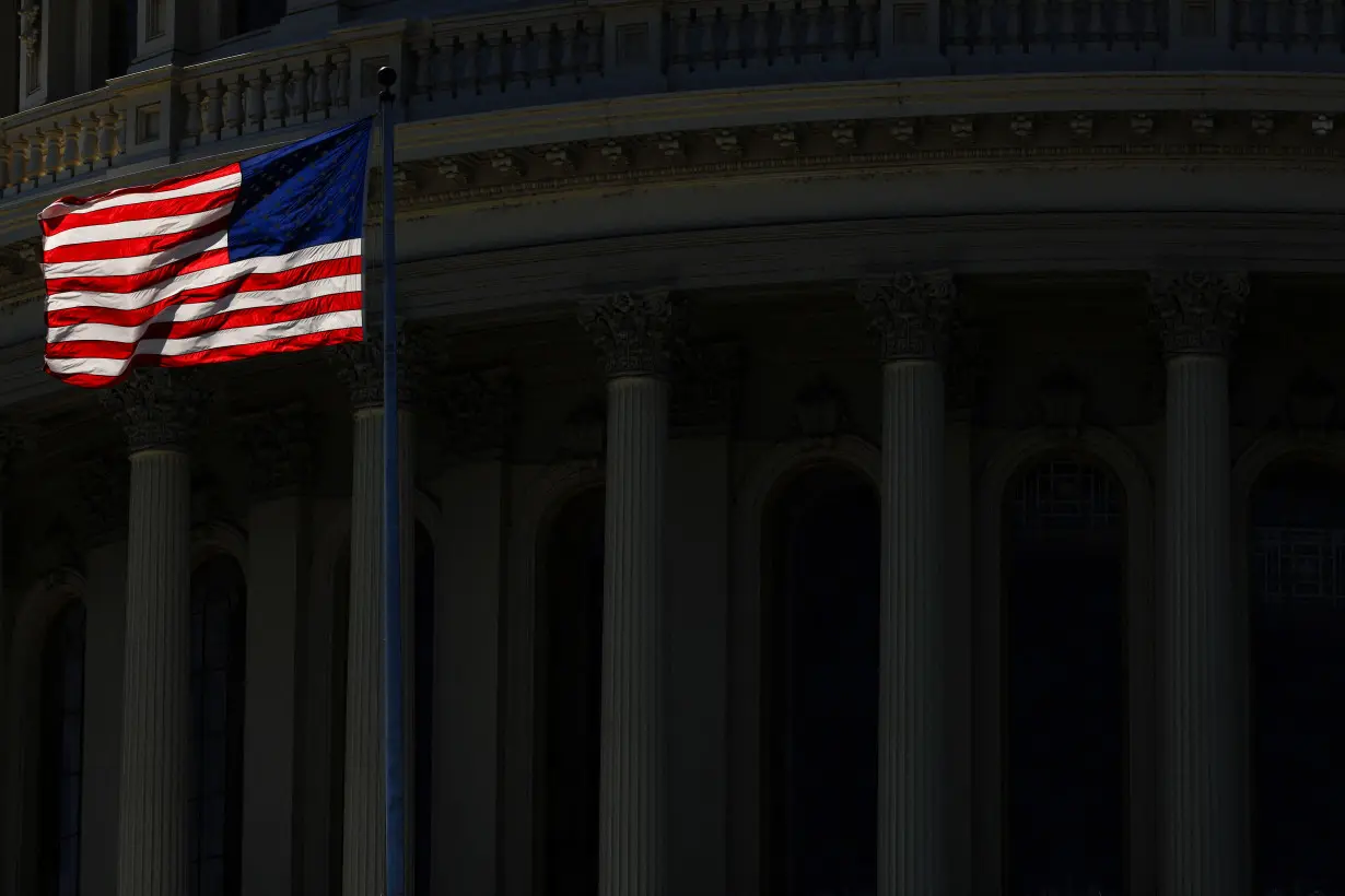 A view of the U.S. Capitol Building in Washington